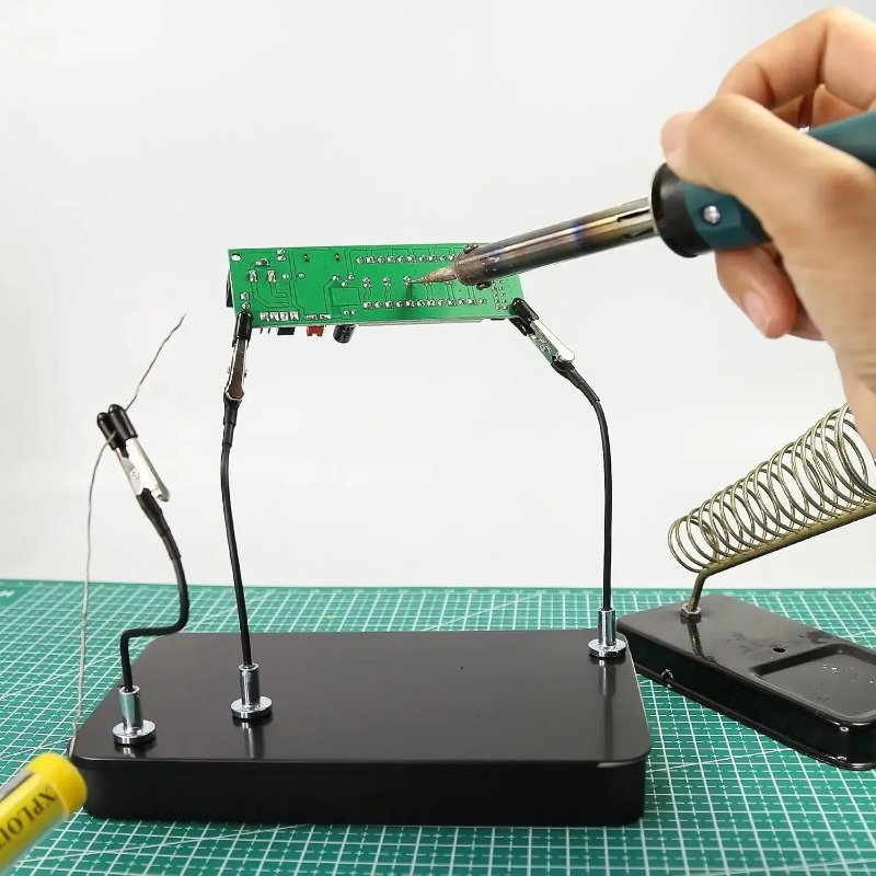 Electronics Repair Hobby - حامل لوحة دوائر مطبوعة مغناطيسي مع