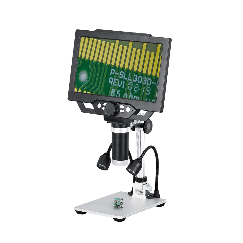 مجهر رقمي محمول بشاشة LCD بدقة - مراجعة Electronics Repairing وسعره