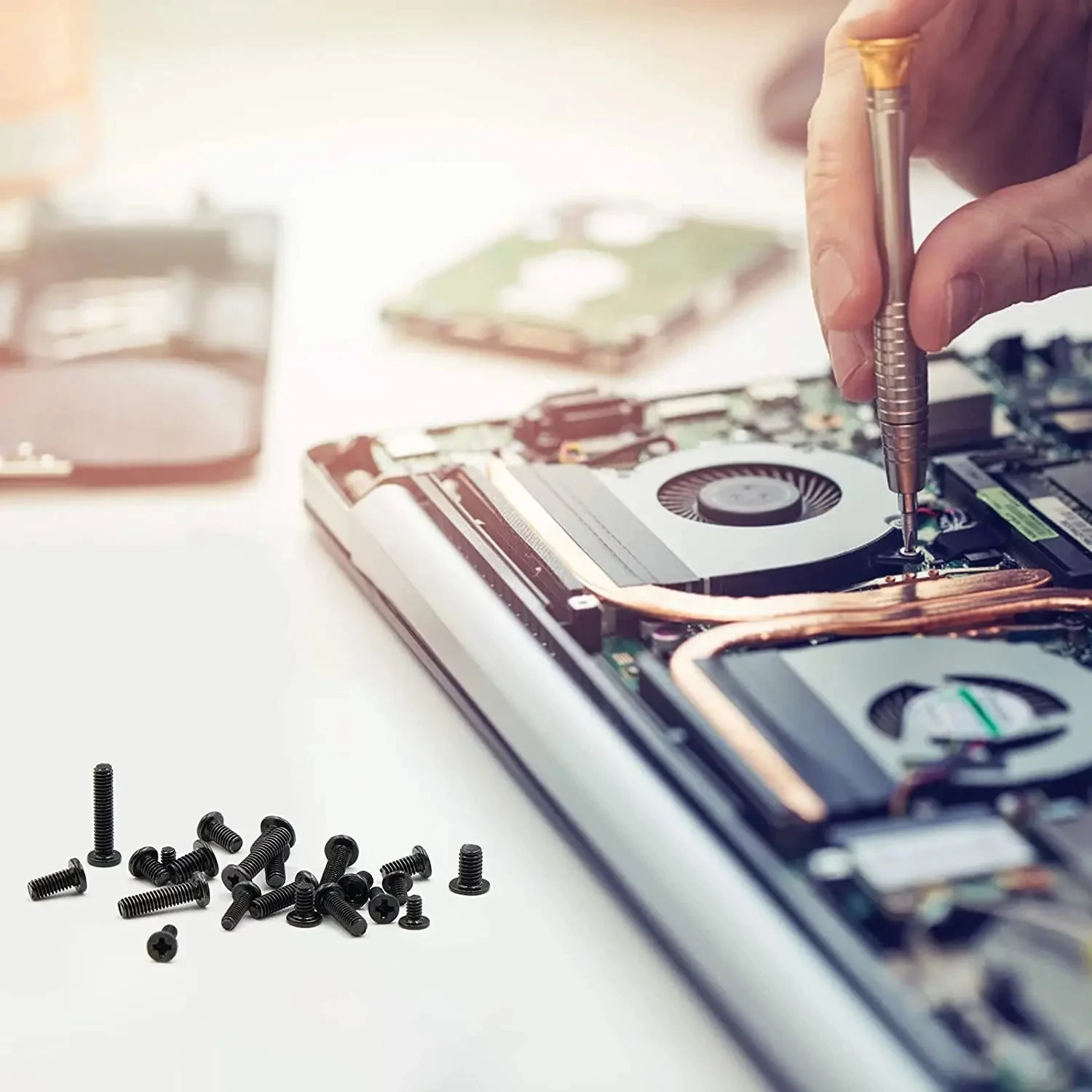 500 قطعة صواميل المسمار الصغير - مراجعة Electronics Repair Book وسعره