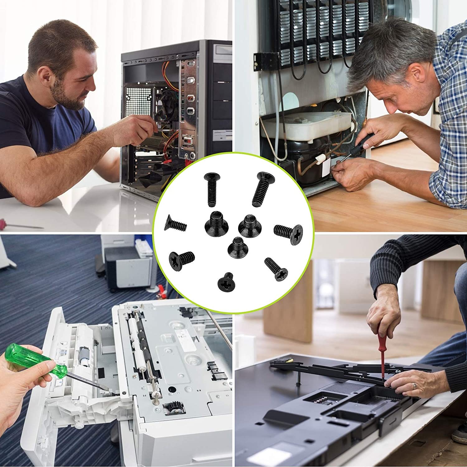 500 قطعة صواميل المسمار الصغير - مراجعة Electronics Repair Book وسعره