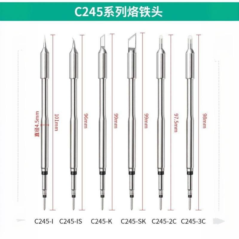 رأس لحام C210 C245 عالمي متواف - مراجعة Electronics Repair Hobby وسعره